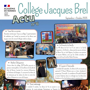 Collège Jacques Brel Actu 6